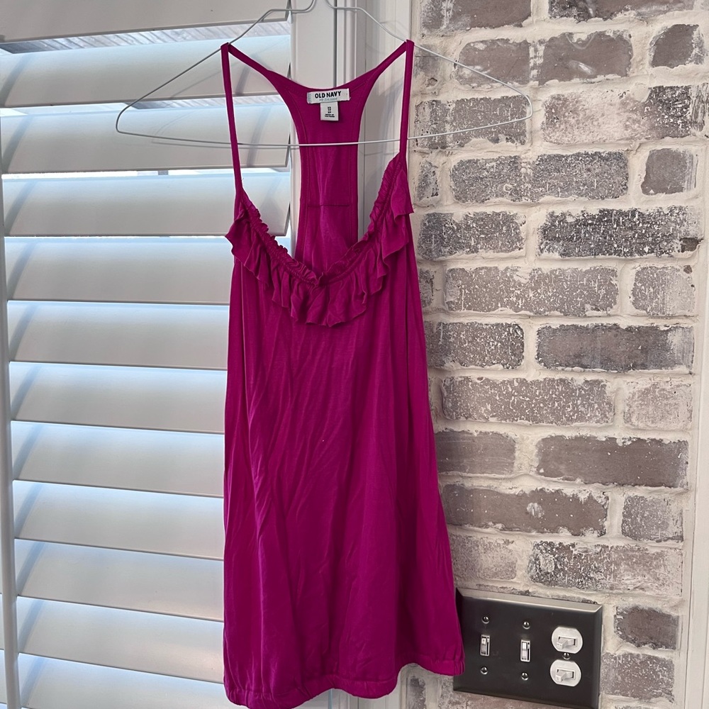 Old Navy Hot Pink Halter Top Size XS